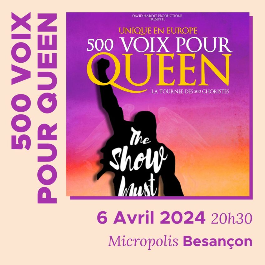 500 Voix pour Queen