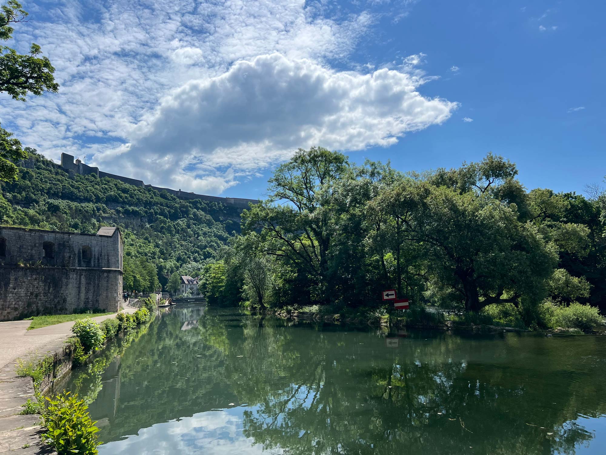 Visite randonnée à Besançon