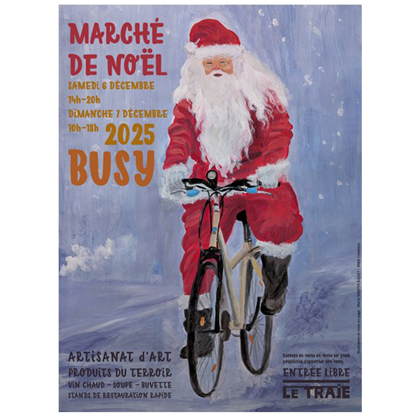 Marché de noël 2025 de Busy