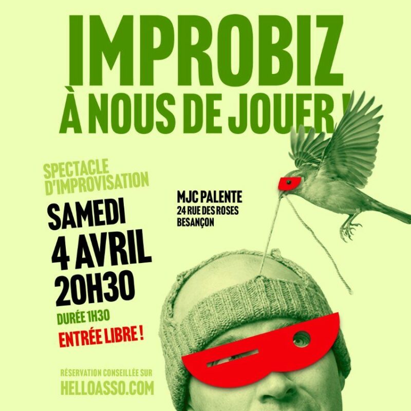 A nous de jouer ! Spectacle d'improvisation théâtrale