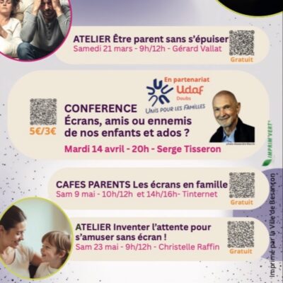 Café Parents “Les écrans en famille” – parents d’adolescents 11 ans et plus animé par Fabien Normand – Association Tinternet & Cie