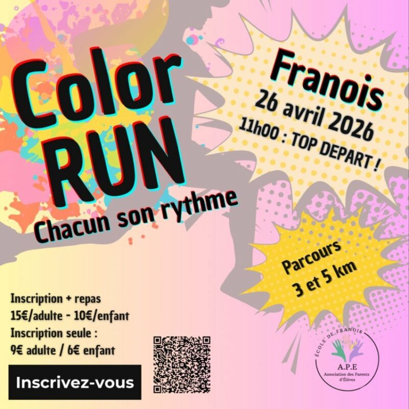 COLOR RUN FRANOIS