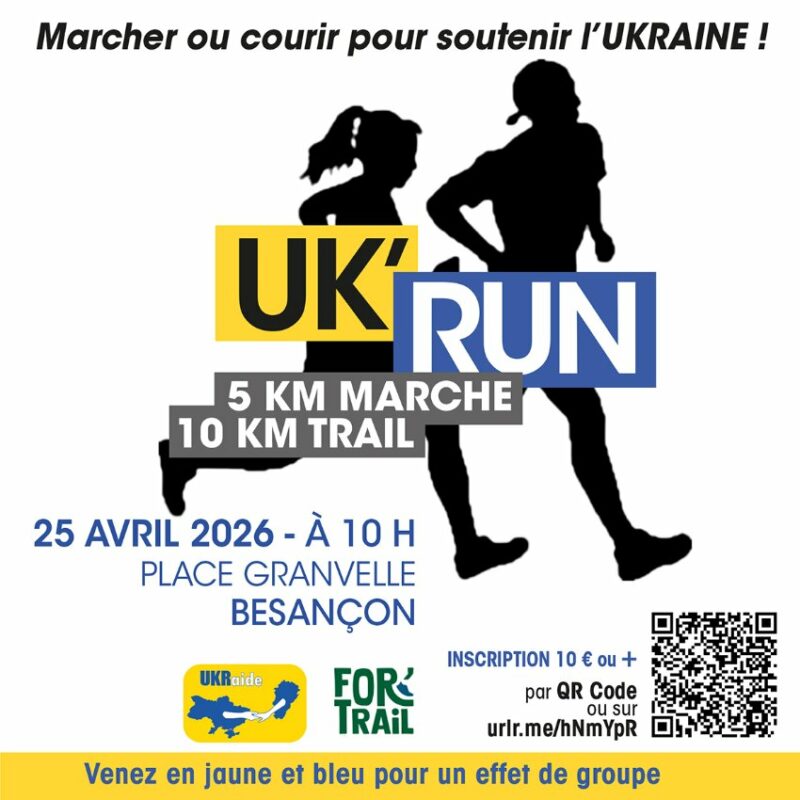 Course solidaire Uk'Run à Besançon