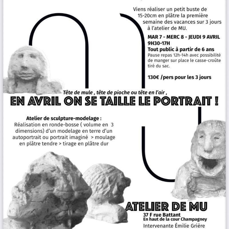 En avril on se taille le portrait !