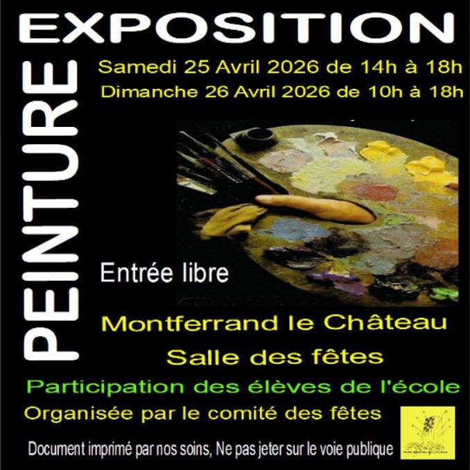 EXPOSITION PEINTURE de Montferrand le château