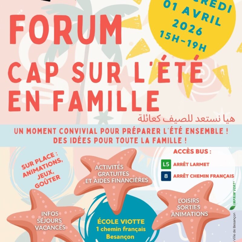 FORUM : CAP SUR L'ÉTÉ EN FAMILLE