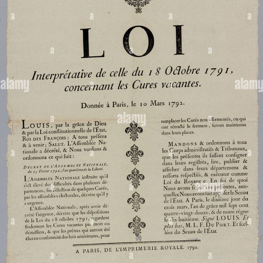 "Prêtres du Haut-Doubs dans la tourmente révolutionnaire" De la Révolution à la Restauration
