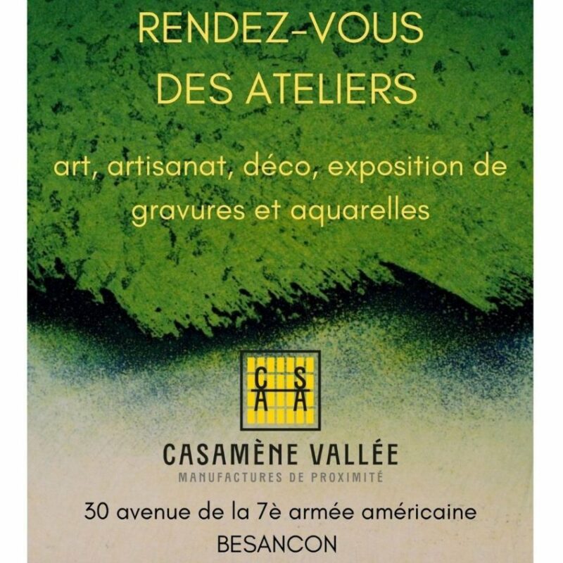 Rendez vous des ateliers à Casamène vallée