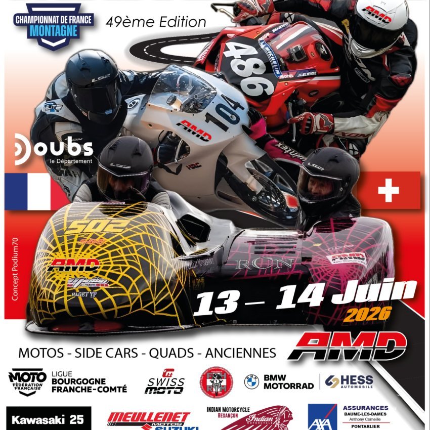 49ème course de côte moto de Marchaux
