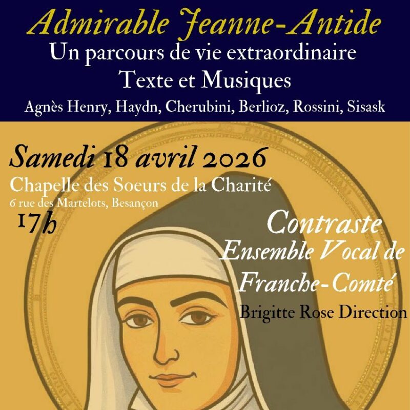 Concert Admirable Jeanne-Antide