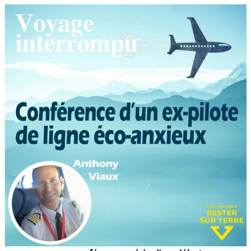 CONFÉRENCE D'UN EX-PILOTE DE LIGNE ÉCO-ANXIEUX