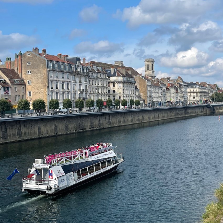 Croisière commentée au cœur de Besançon
