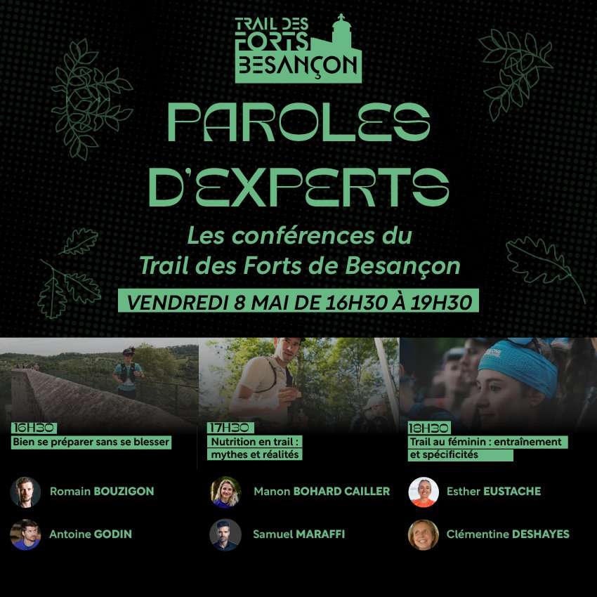 Les conférences du Trail des Forts