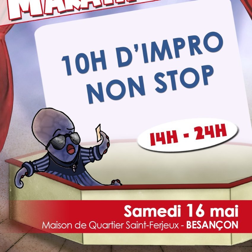 Marathon de l'impro - 10h non stop