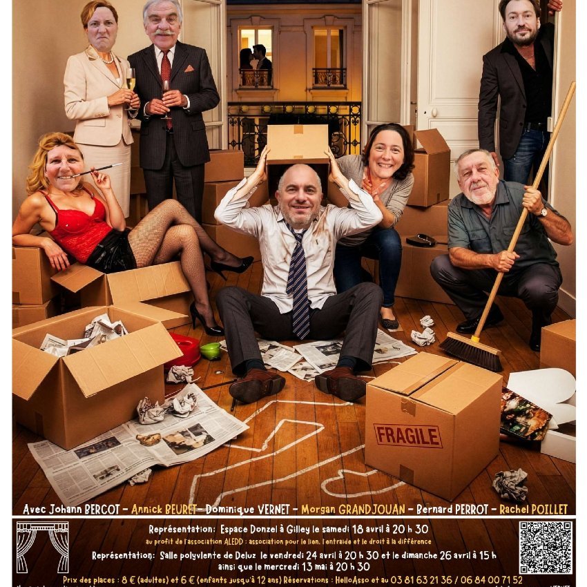 Pourquoi moi ! ? pièce d'Olivier Lejeune