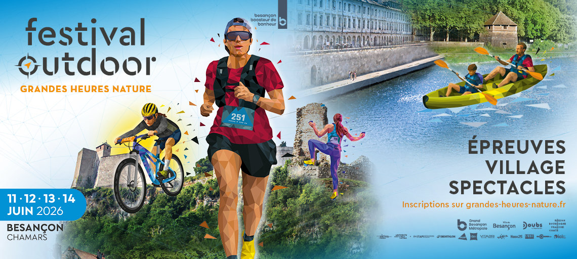 Festival Grandes Heures Nature : 4 jours de sports outdoor en juin