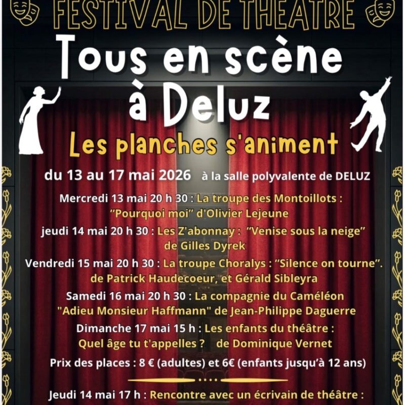 Festival de théâtre à deluz