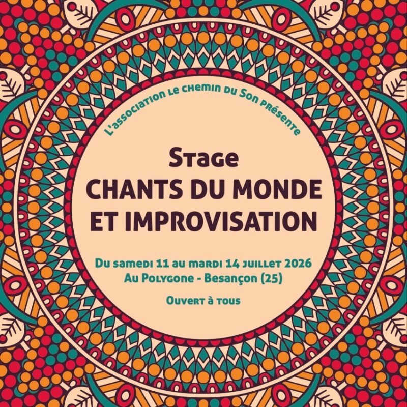 Stage Chants du monde et improvisation