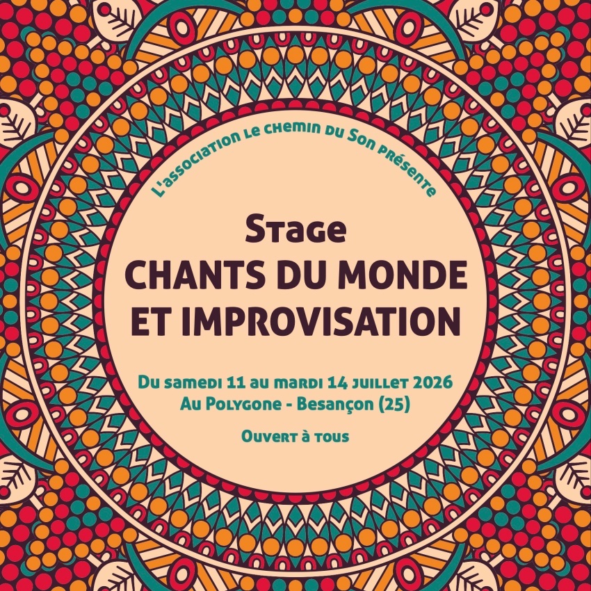 Stage Chants du monde et improvisation