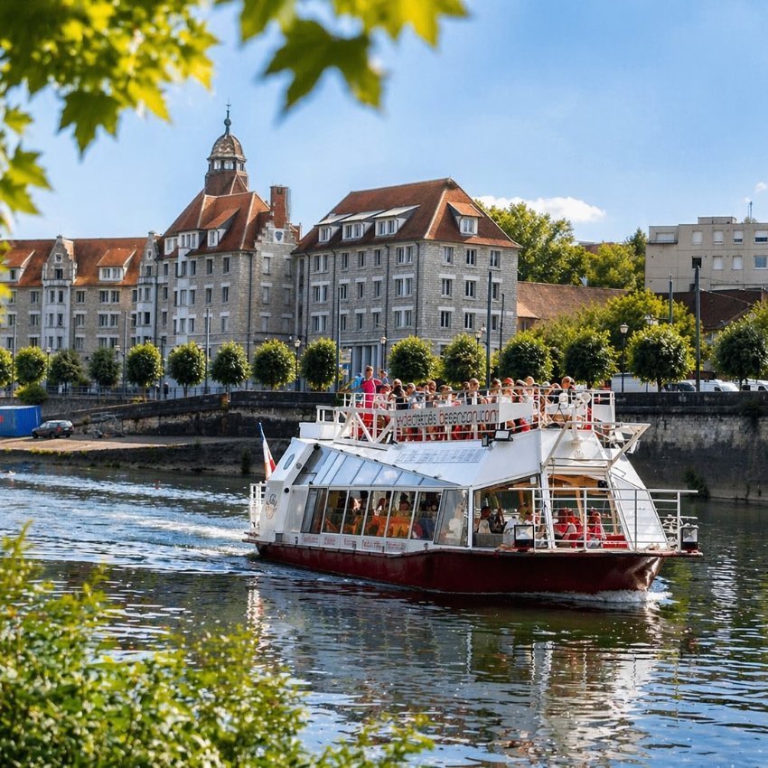 Croisière commentée au cœur de Besançon