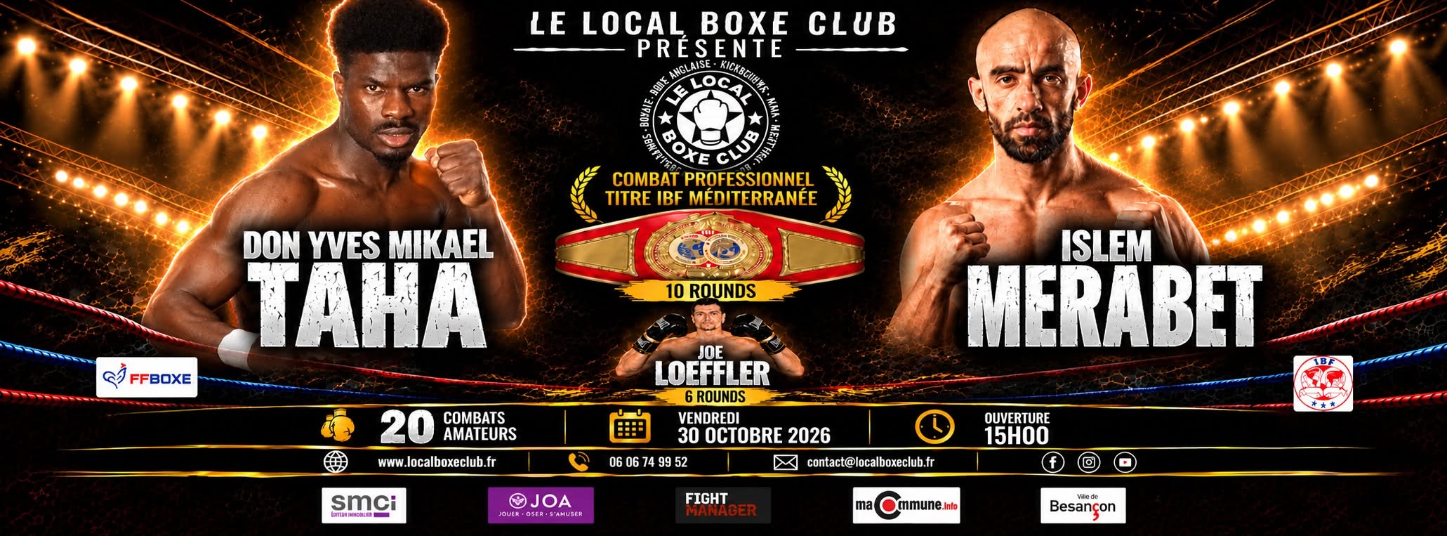 Gala de prestige - Islem Merabet vs Yves Mikael Taha