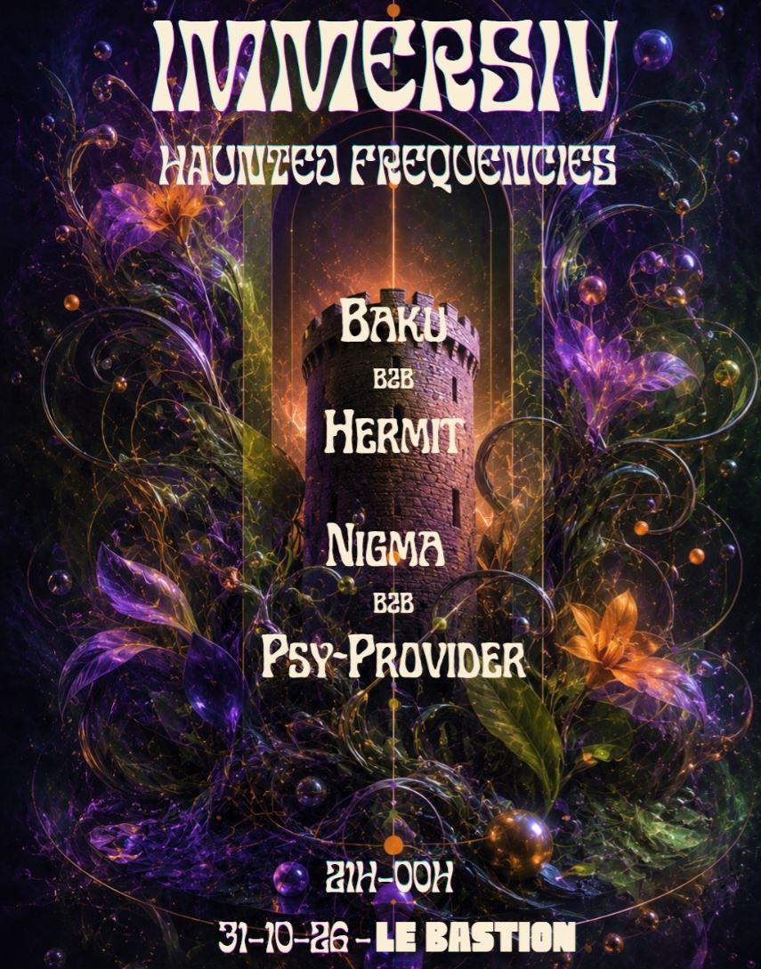 Haunted Frequencies : Hermit b2b Bakû | Nigma b2b Psy Provider